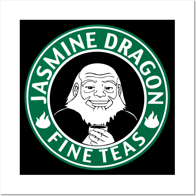 Jasmine Dragon Fine Teas Wall Art by NoNamedSuperhero